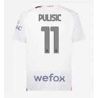 AC Milan Christian Pulisic #11 Bortatröja 2023-24 Korta ärmar